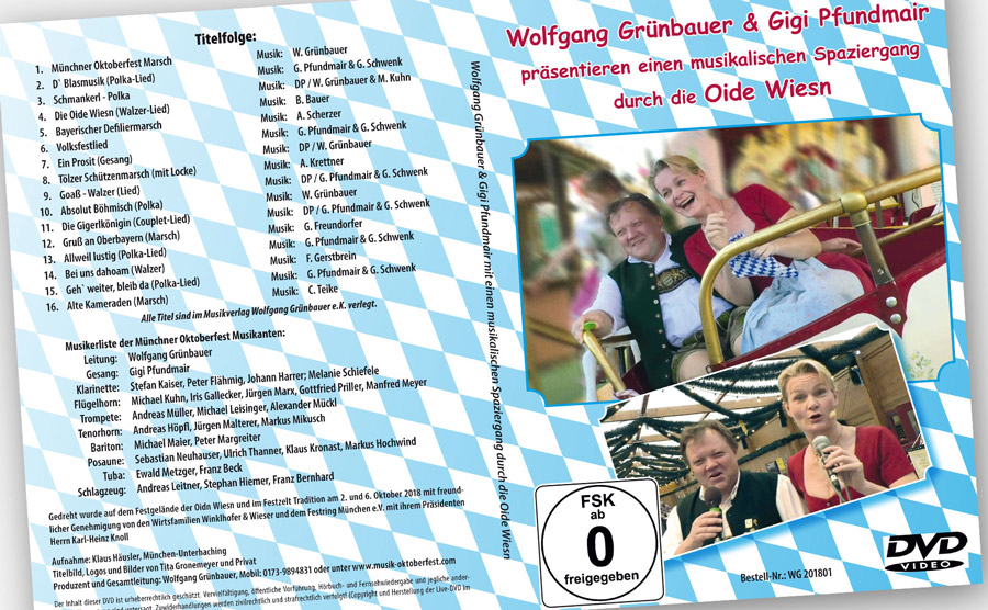 DVD "Musikalischer Spaziergang durch die Oide Wiesn"